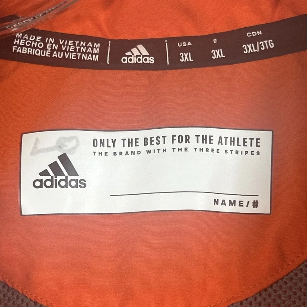 Idaho State Bengals Adidas Primegreen Mens 3XL Orange 1/4 Zip Pullover NCAA